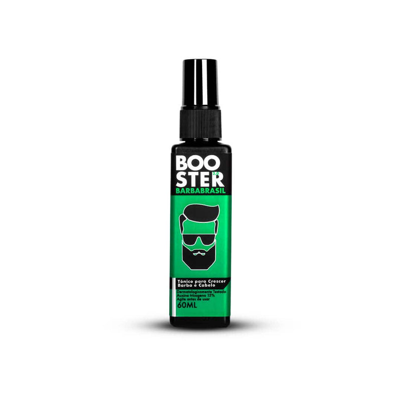 Booster 2.0 (2 meses de uso) - Tônico para Crescer Barba - Barba Brasil - Produtos para Barba