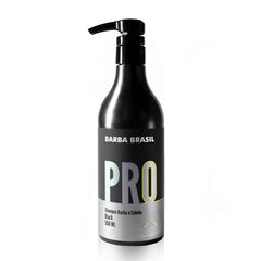 Shampoo para Barba PRO - BLACK - 500ML - Barba Brasil - Produtos para Barba